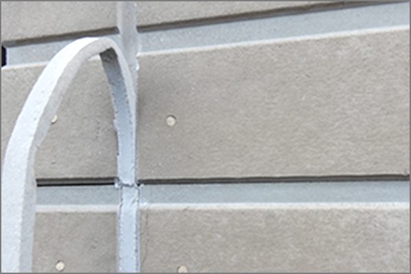 壁面の振動・伸縮による剥離・破断